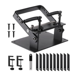 HOMYL Leather Craft Manual Peeling Skiving Machine Adjustable Stainless Steel Splitter Style C