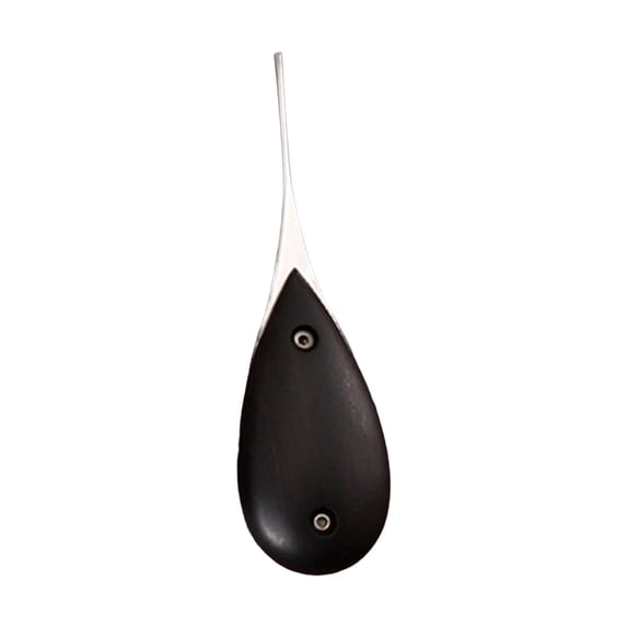 HOMYL Leather Hole Punch Marking Awl Wood Handle Leather Crafts Leather Sewing Awl Flat Point