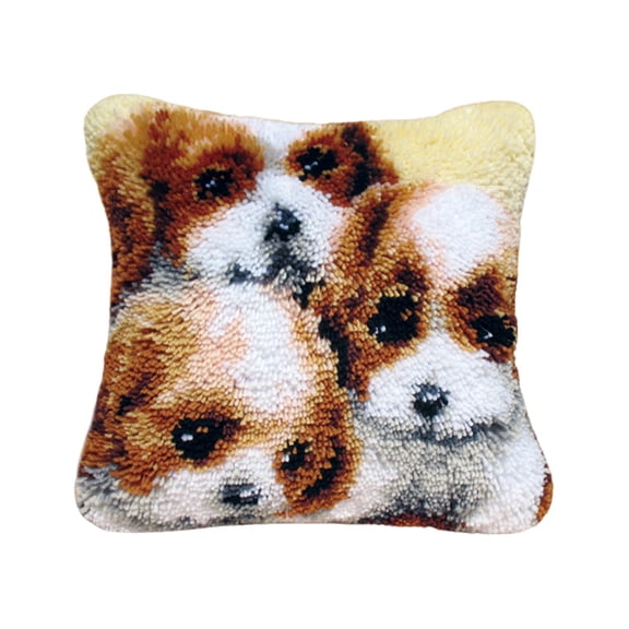 HOMYL Lovely Case Kits Sewing Craft Kit Cushion Cover Adults Beginners DIY Crochet