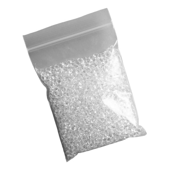 HOMYL Moldable Pp Clay, Thermoplastic Beads for DIY Modeling Making Creative Activity, Clear 50g