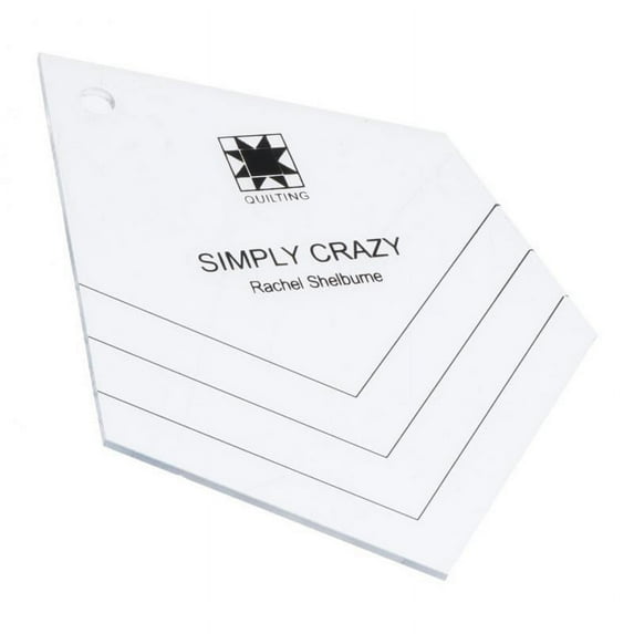 HOMYL Patchwork Quilt Ruler Template Sewing Ruler Tailor Ruler Patchwork Ruler Ruler EZ-02