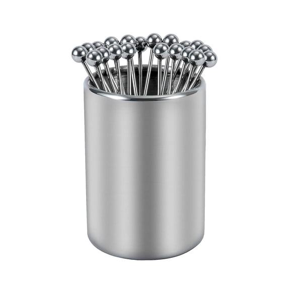 HOMYL Picks with Holder Appetizer Skewers for Restaurant Kitchen Birthday 20 Toothpick