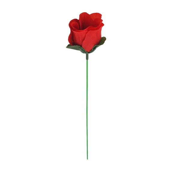 HOMYL Props Trick Flower Torch to Rose Adult Romantic Unique Stage Street Props Props Party Props for Wedding Shows Valentine's Day Red