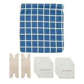 HOMYL Weaving Cards Kit Tablet Weaving Card Paper Loom Cards with Unfinished Shuttles A