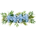 thumbnail image 1 of HOMYL Wedding Arch Flower Artificial Flower Swag Realistic Decorative Boho Decorations blue, 1 of 8