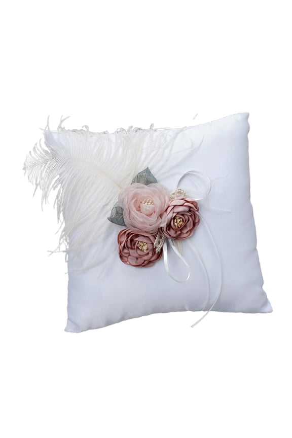 Wedding Decoration Supplies Sweet Symbol for Engagement Centerpiece Favors Rings Rings Pillow 3 Floral