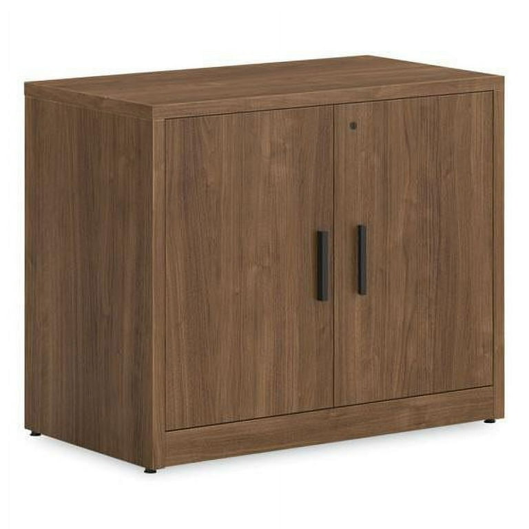 10500 Series Storage Cabinet with Doors, Two Shelves, 36
