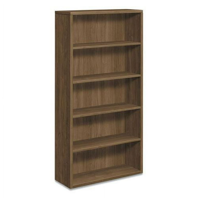 10500 Series Laminate Bookcase, Five-Shelf, 36w x 13.13d x 71h, Pinnacle 10500 Series Laminate Bookcase, Five-Shelf, 36w x 13.13d x 71h, Pinnacle
