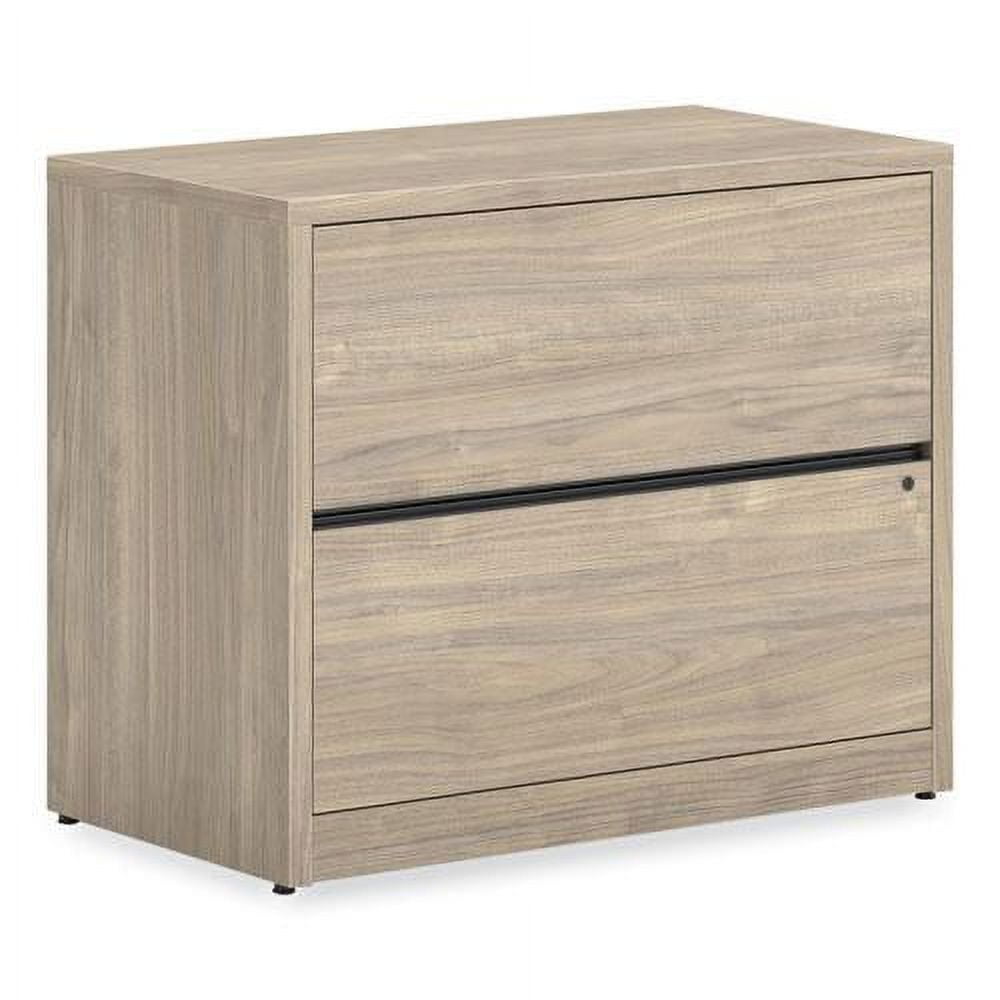 10500 Series Lateral File, 2 Legal/Letter-Size File Drawers, Kingswood Walnut, 36