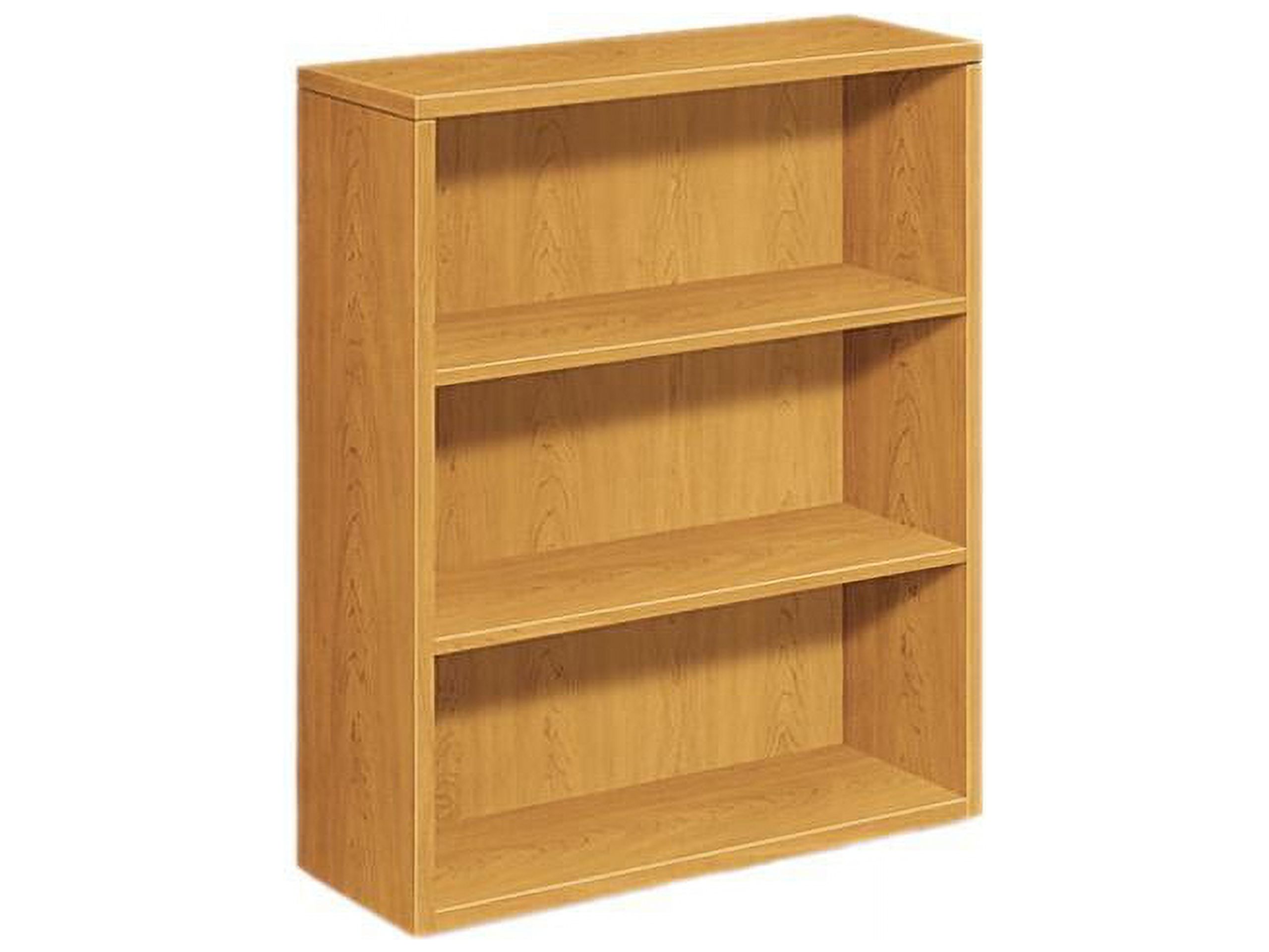 HON 105533CC 10500 Series Bookcase, 3 Shelves, 36w x 13-1/8d x 43-3/8h, Harvest - image 1 of 2