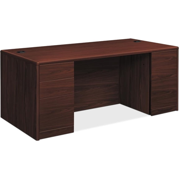 HON 10700 Series Double-Pedestal Desk