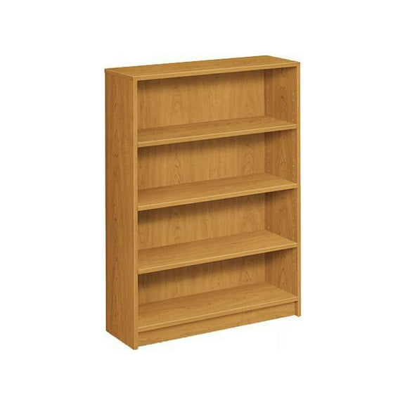 HON 1874C 1870 Series Bookcase, 4 Shelves, 36w x 11-1/2d x 48-3/4h, Harvest