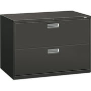 HON 2 Drawers Lateral Document size Lockable Filing Cabinet, Charcoal