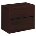 thumbnail image 1 of HON 2 Drawers Lateral Lockable Filing Cabinet, Brown, 1 of 9