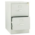 thumbnail image 1 of HON 2 Drawers Vertical Lockable Filing Cabinet, Gray, 1 of 5