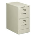 thumbnail image 1 of HON 2 Drawers Vertical Lockable Filing Cabinet, Gray, 1 of 2