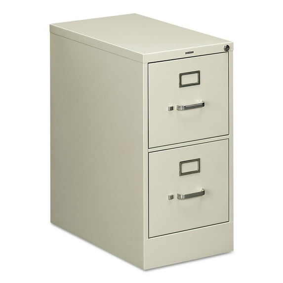 HON 2 Drawers Vertical Lockable Filing Cabinet, Gray