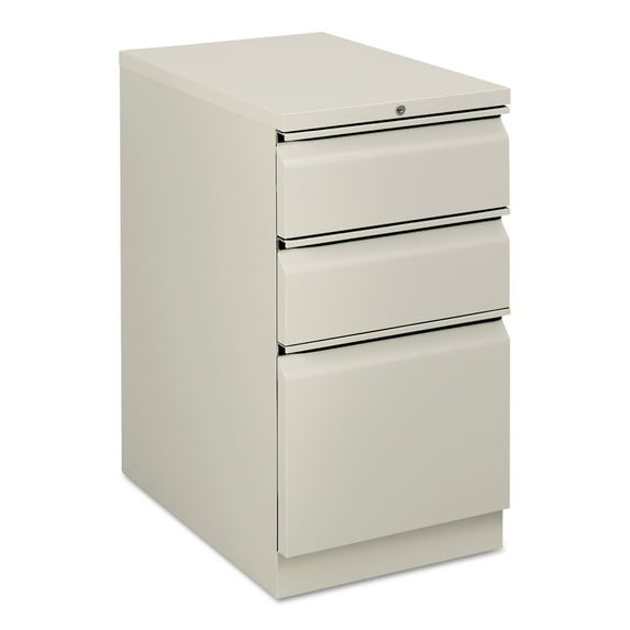 HON 3 Drawers Vertical Lockable Filing Cabinet, Gray