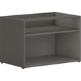 thumbnail image 1 of HON  30 in. Open Storage Credenza, Slate Teak, 1 of 1