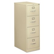 HON 310 Series Four-Drawer Full-Suspension File Legal 26-1/2d Putty 314CPL