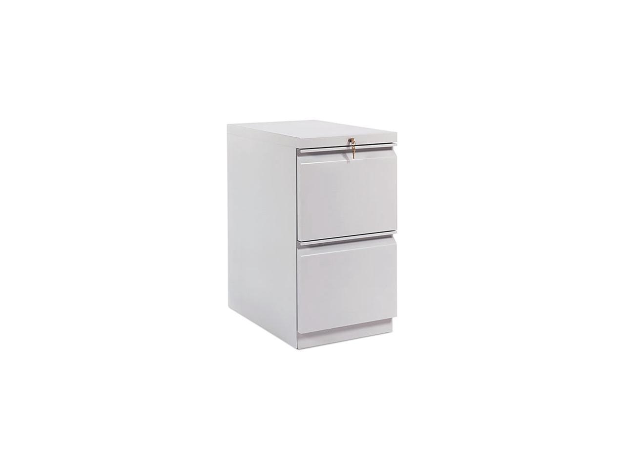 HON 33823RS Efficiencies Mobile Pedestal File w/Two File Drawers, 22-7/8d, Charcoal - image 1 of 2