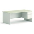 thumbnail image 1 of HON 38000 Series Right Pedestal Desk, 72" x 36" x 30", Light Gray/Silver, 1 of 2