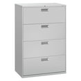 thumbnail image 1 of HON 4 Drawers Lateral Lockable Filing Cabinet, Gray, 1 of 6