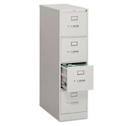 HON 4 Drawers Vertical Lockable Filing Cabinet, Gray, Legal-Size