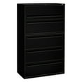 thumbnail image 1 of HON 5 Drawers Lateral Lockable Filing Cabinet, Black, 1 of 2