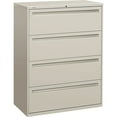 thumbnail image 1 of HON H794.L.Q Brigade 700 Series 42 in. x 18 in. x 52.5 in. 4 Legal/Letter-Size File Drawers Lateral File - Light Gray, 1 of 2