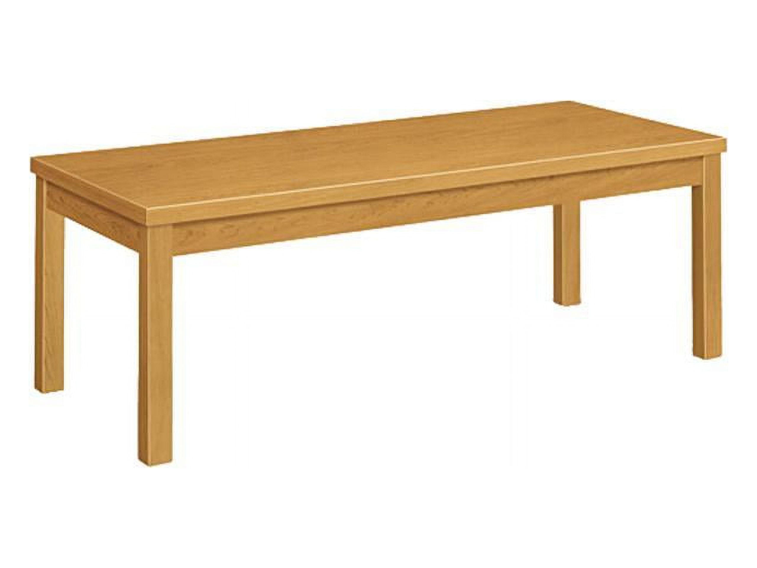 Harvest Oak Rectangular Wood Coffee Table