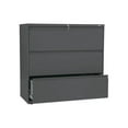 thumbnail image 1 of HON 893LS 800 Series Three-Drawer Lateral File, Charcoal, 1 of 3