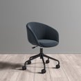 thumbnail image 1 of HON BASYX Task Chair with Adjustable Height, 300 lbs. Capacity, Navy, 1 of 18