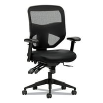 HON BSXVL532SB11 17 in. to 21 in. Seat Height 250 lbs. Capacity Prominent Mesh High-Back Task Chair - Black