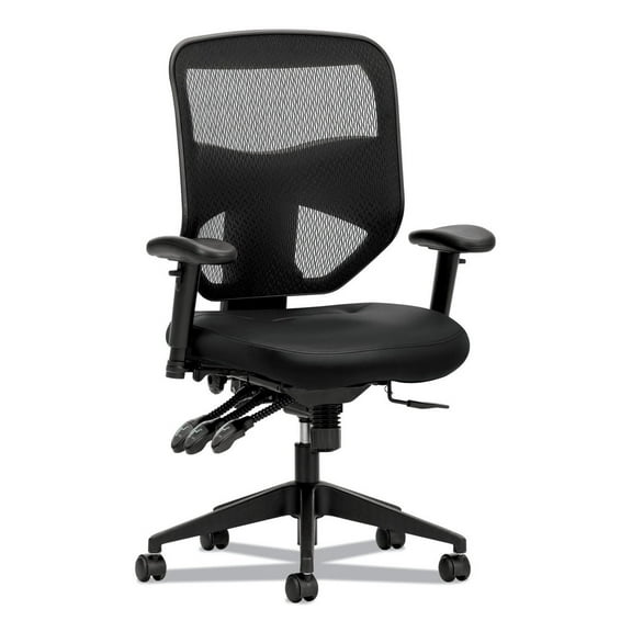 HON BSXVL532SB11 17 in. to 21 in. Seat Height 250 lbs. Capacity Prominent Mesh High-Back Task Chair - Black