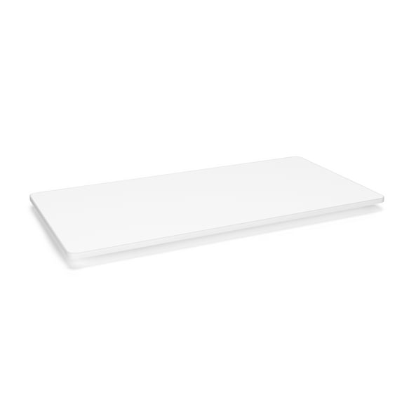 HON Basyx Commercial-Grade 48" Wide Table Top ONLY for Height Adjustable Desk Base, in White (BSXW2448WH)