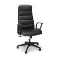 thumbnail image 1 of HON Basyx Commercial-Grade Bolster Executive Chair, Black Bonded Leather (BSX120SB11T), 1 of 9
