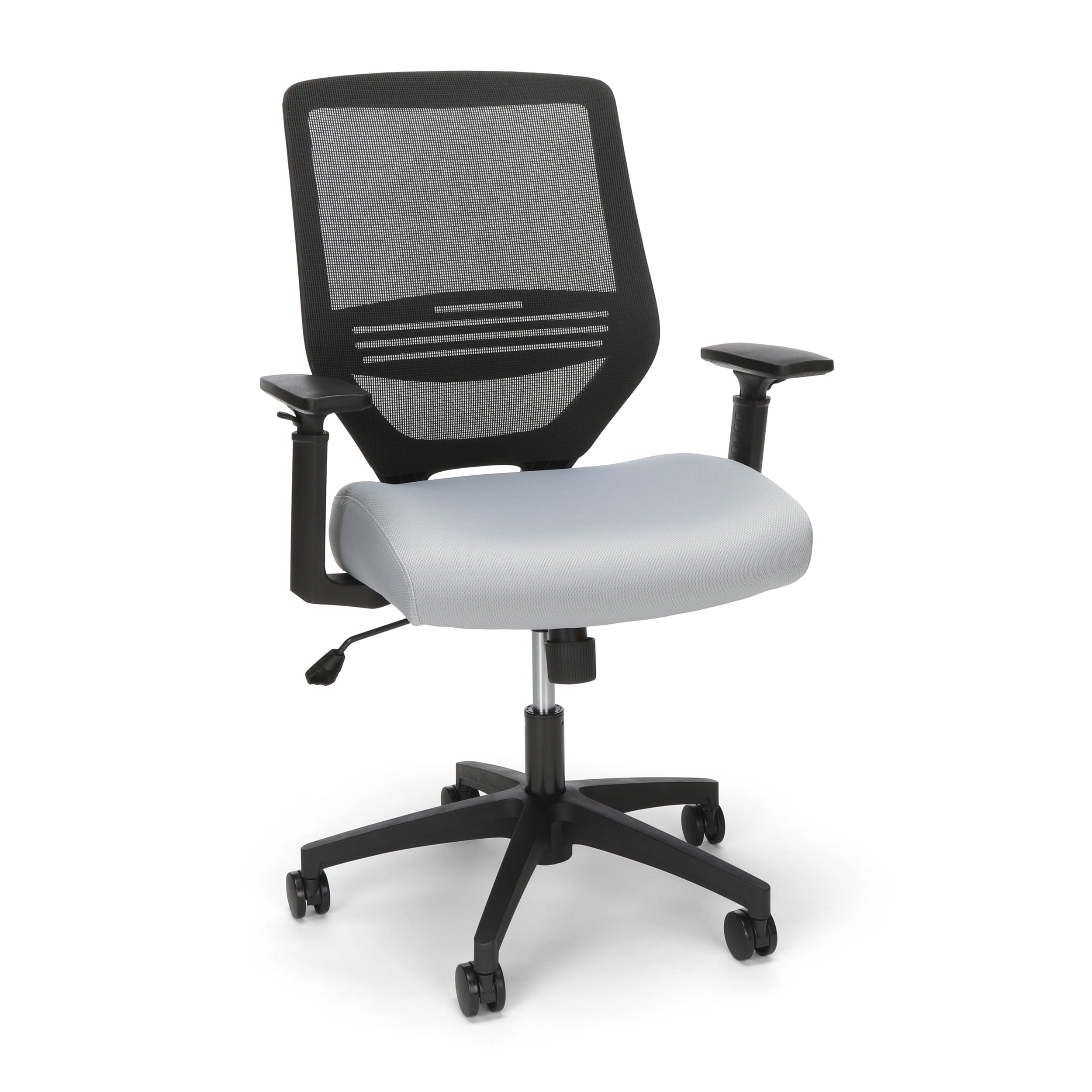 HON Basyx Expose CommercialGrade Mesh Back Desk Chair, Gray