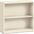 thumbnail image 1 of Alera Steel Bookcase, 2-Shelf, 34.5"w x 12.63"d x 29"h, Putty, 1 of 5