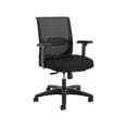 thumbnail image 1 of HON Convergence Task Chair | Synchro-Tilt With Seat Slide Control | Height- and Width-Adjustable Arms | Adjustable Lumbar Support | Black Seat Fabric, 1 of 5
