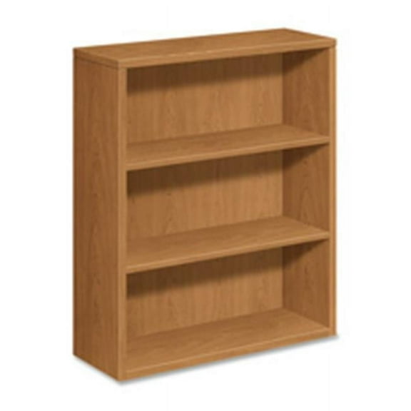 HON Company HON105533NN 3-Shelf Bookcase- w- Fixed Shelves- 36in.x13-.13in.x43-.38in.- MY
