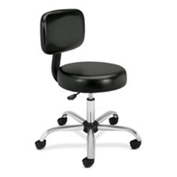HON Company HONMTS11EA11 Medical Exam Stool- Adjustable Height- 24-.25in.x27.25in.x36in.- BK