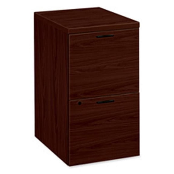 HON Company Mobile Pedestal- File-File- Mahogany - 15-.75in.x22-.75in.x28in.