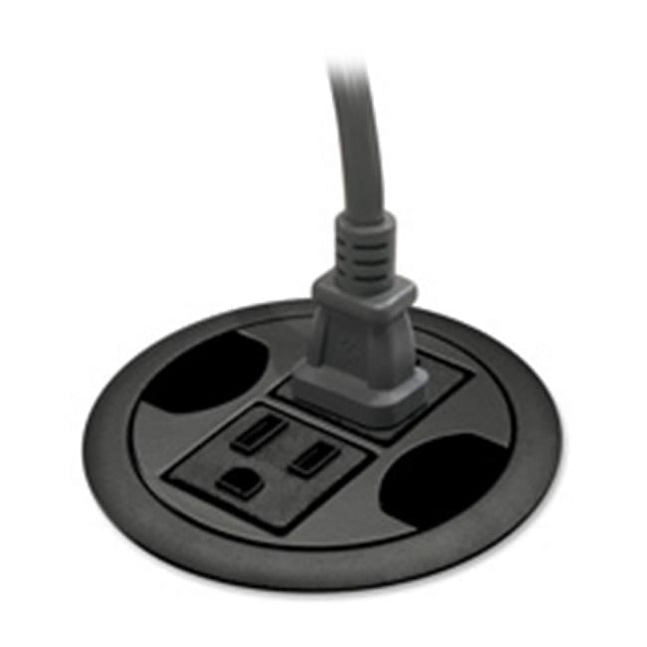 HON Company  Power Hub Grommet- 3in. Diameter- Black