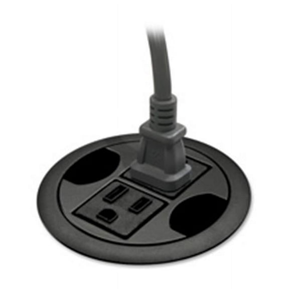 HON Company  Power Hub Grommet- 3in. Diameter- Black