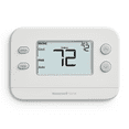 thumbnail interactive-video image 1 of Honeywell Thermostat, Digital Non-Programmable Thermostat, White, 1 of 9