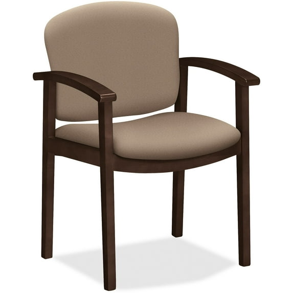 HON Fixed Arms Guest Chair 23-1/2"x22"x33" Morel 2111MOCHCU24
