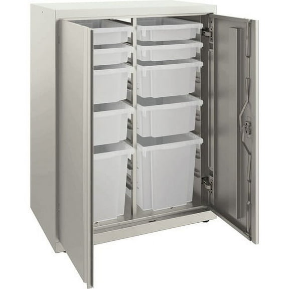 HON Flagship 39" Modular Storage Cabinet 30" x 18" x 39.1" - Material: Metal