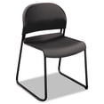 thumbnail image 1 of HON GuestStacker High Density Chairs, Lava Seat/Back, Black Base, 4/Carton, 1 of 3