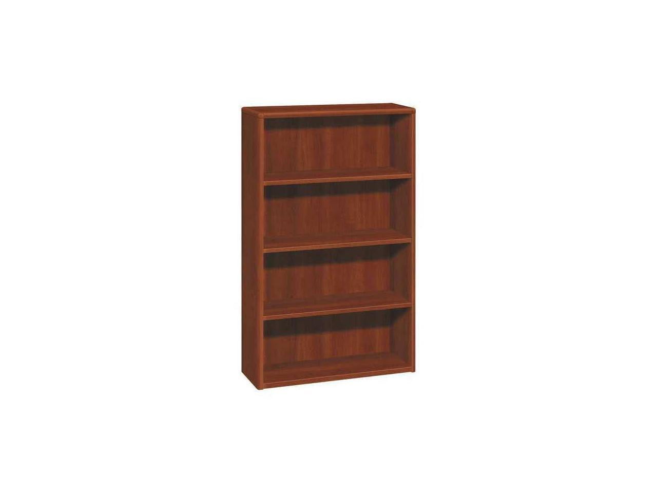 HON H10754.COGNCOGN 10700 Series Wood Bookcase, Four Shelf, 36W x
